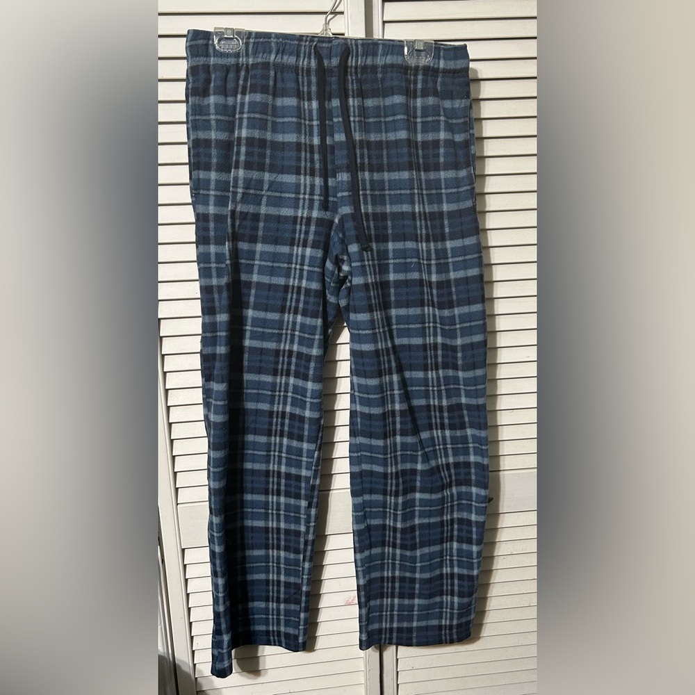 Merona Navy Plaid Men's Pajama Pants